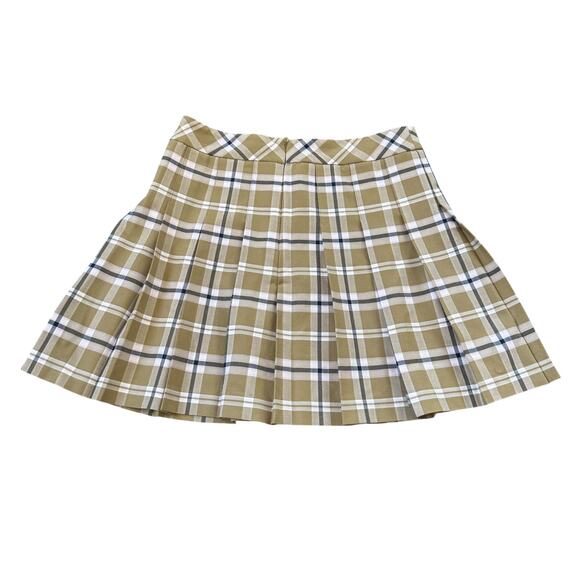 Aritzia Sunday Best Olive Micro Pleated Skirt - Picture 2 of 8